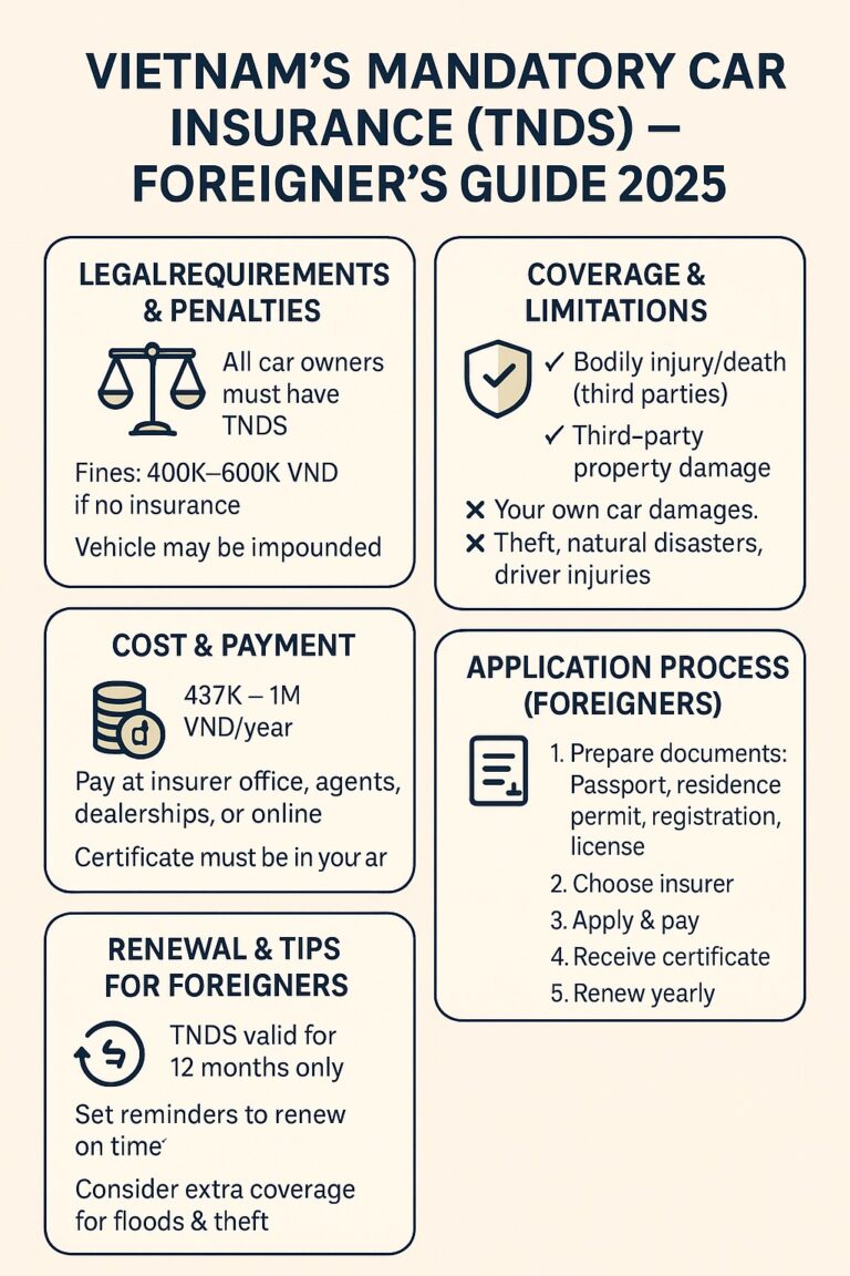 Vietnam's Mandatory car insurance